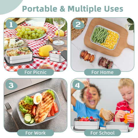 HaWare lunch box inside a school bag ready for the day