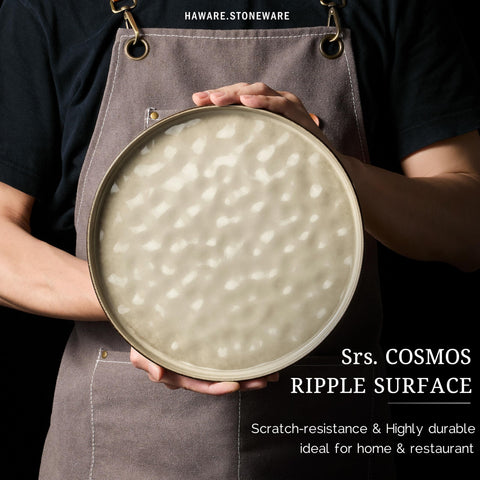 HaWare microwave and dishwasher safe dining set for easy cleanup