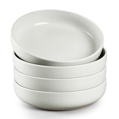 HaWare pasta bowls set of 4 with 33oz capacity, ideal for pasta and salads.