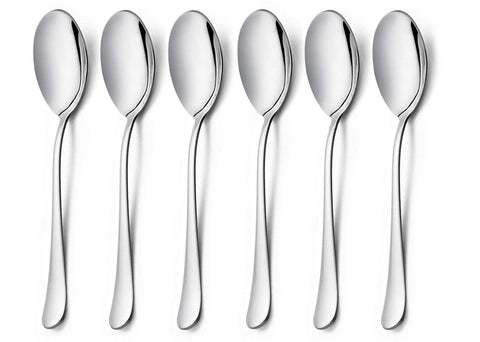 HaWare serving spoons, 9.8 inches, ideal for generous buffet portions.