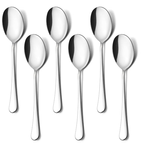 HaWare serving spoons feature ergonomic handles for comfortable serving.