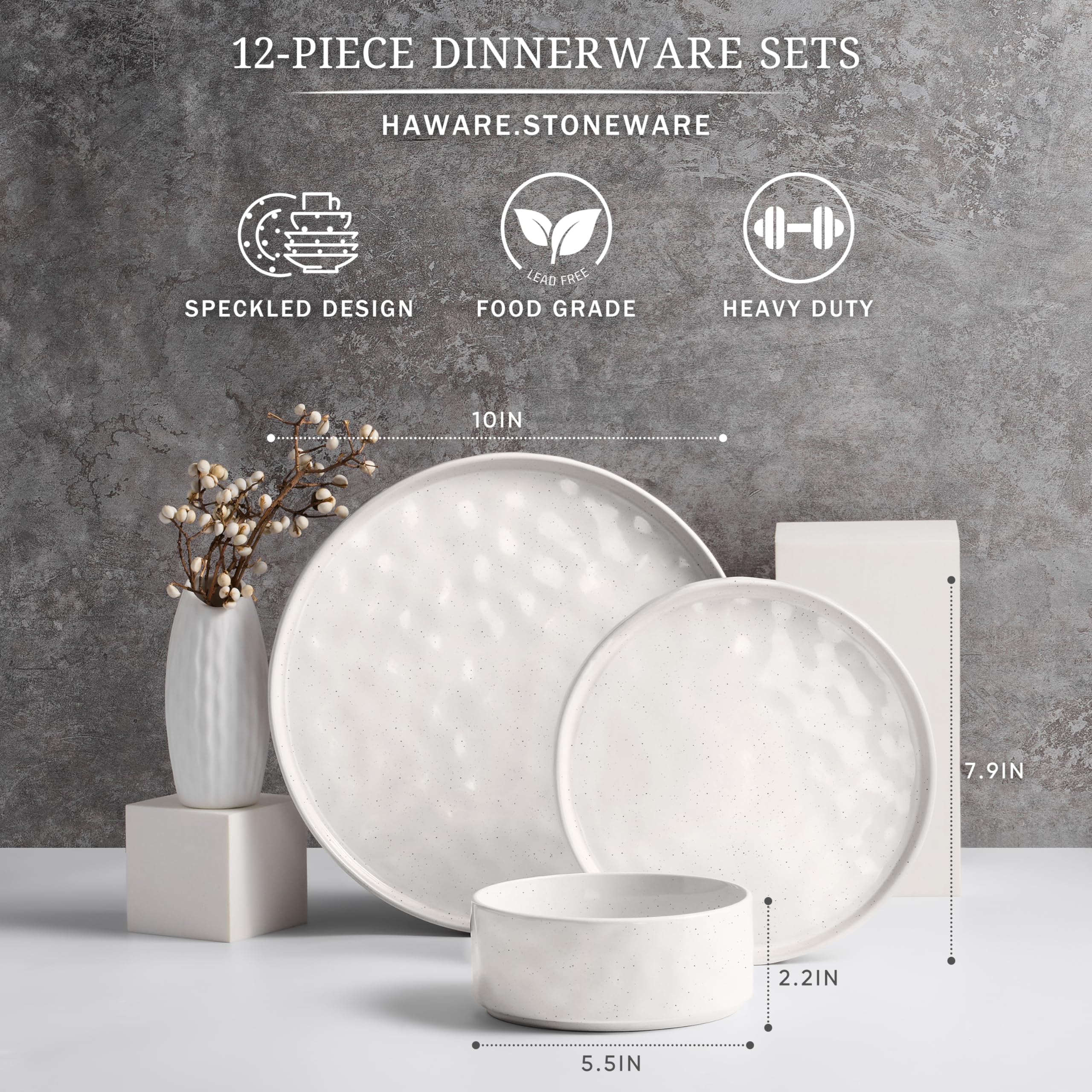 HaWare healthy stoneware highlights lead-free, non-toxic materials for safe daily use