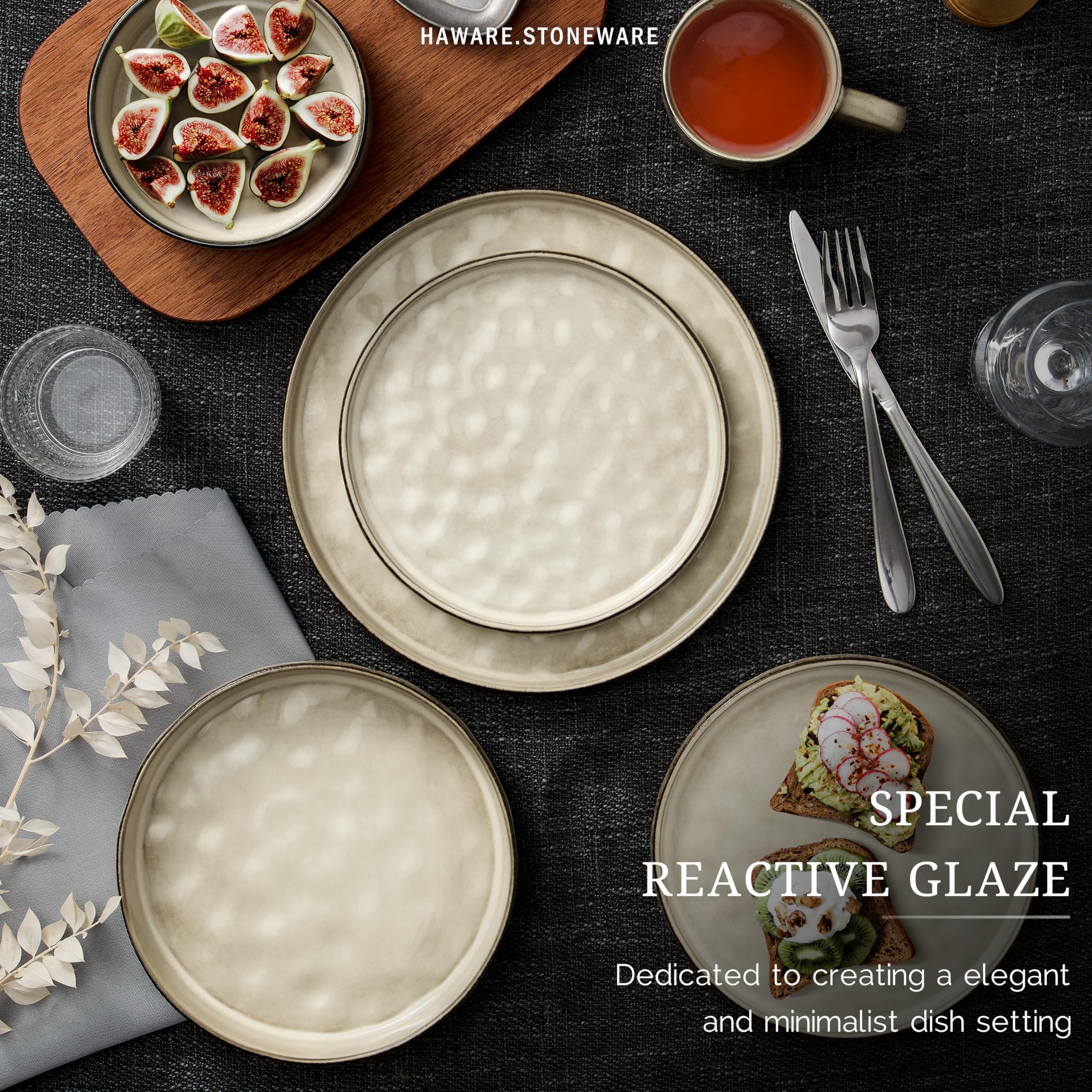 HaWare dinnerware suited for home, restaurant, and hotel settings