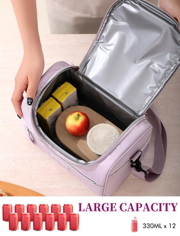 Hawave leakproof tote keeps lunch stable during commutes.