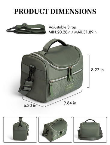 Hawave durable fabric and PEVA lining withstand daily use.