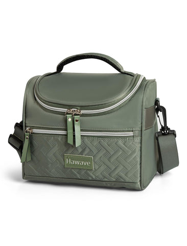 Hawave lunch bag with front pocket for easy organization and access.