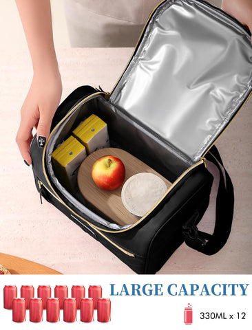 Hawave lunch bag with adjustable shoulder strap for versatile carrying