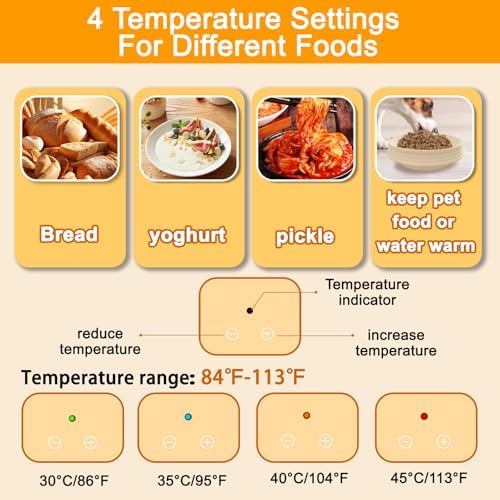Hawcay graphene-heated proofing basket delivers steady heat for fermentation.
