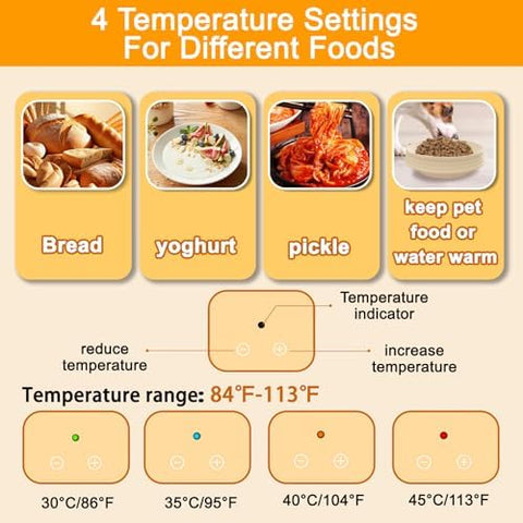Hawcay graphene-heated proofing basket delivers steady heat for fermentation.