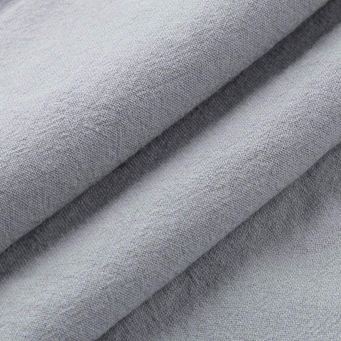 Hawholm Washed Cotton Fabric Texture showing breathable drape