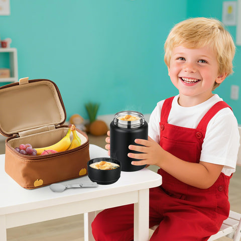 HAWEEK Soup Thermo wide mouth opening for easy scooping and cleaning