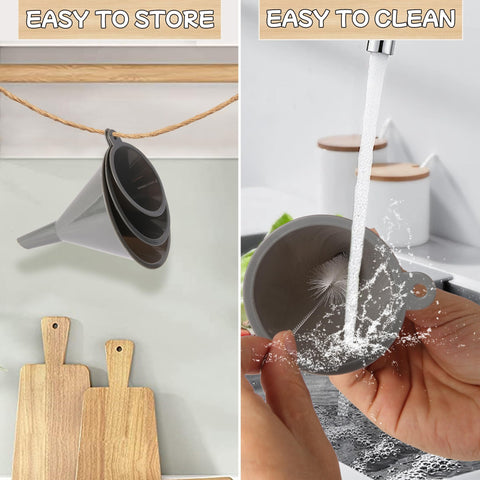 HAYAWEY nesting design helps save cabinet space