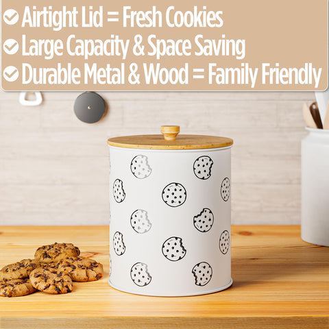 HB Design Co farmhouse-inspired tin complements modern or rustic decor