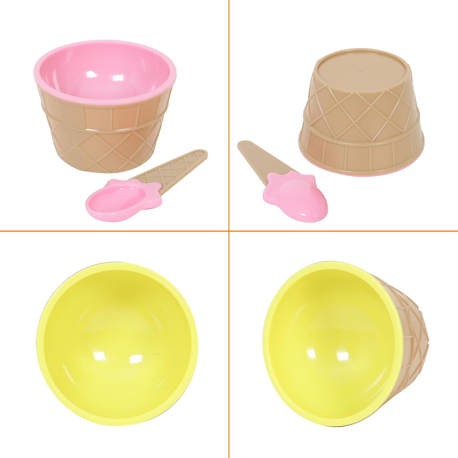 Hbaushun durable plastic bowls resist breakage for daily use.