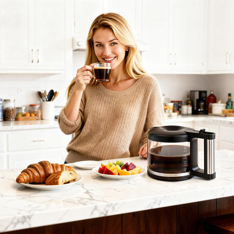 HBCyole replacement carafe keeps your De'Longhi routine running smoothly.