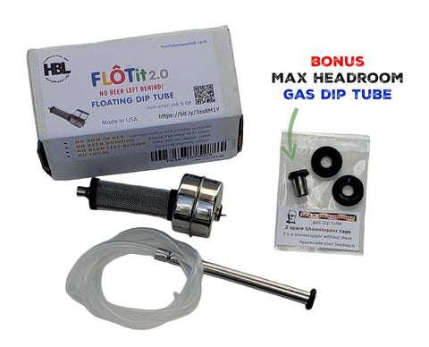 HBL Flotit 2.0 shows double filter inlet for 300/500 µm filtration.