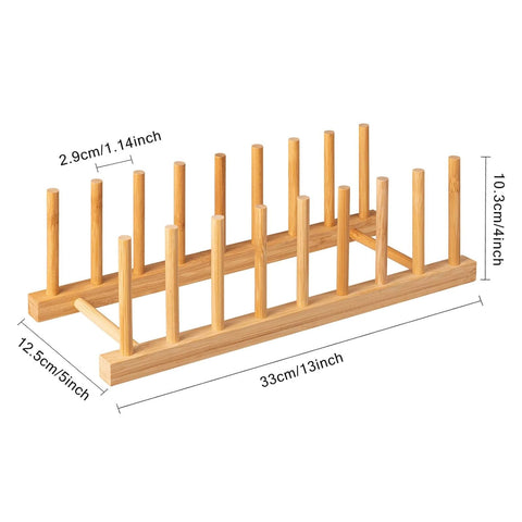 HBlife bamboo drying rack assembly demonstrating snug fit