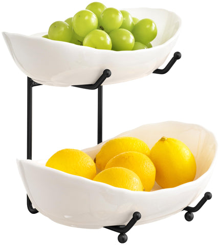 HBlife fruit basket on counter adds decor while reducing clutter.