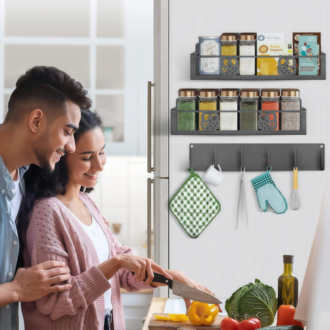 HCBaoXGui magnetic hooks for fridge keep utensils within reach