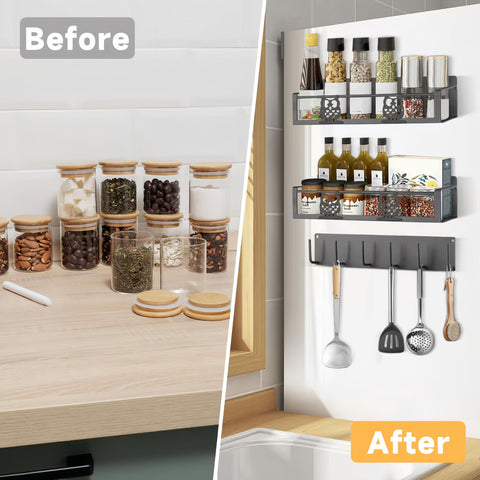 HCBaoXGui owl kitchen decor on fridge adds stylish appeal