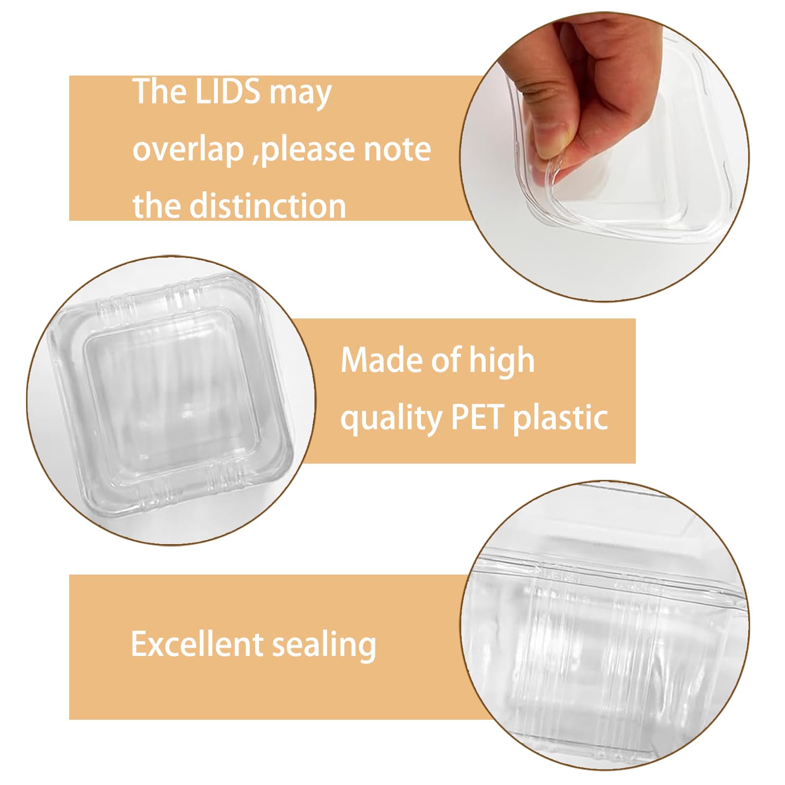 Hdagbnn cups include lids and sporks for easy serving