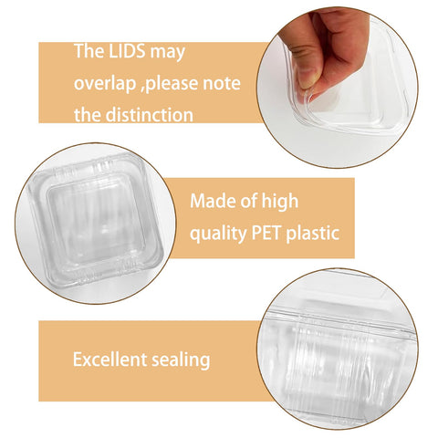 Hdagbnn cups include lids and sporks for easy serving