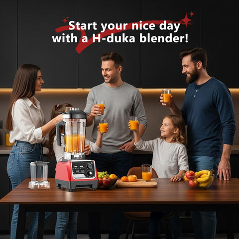 H-Duka blender ice-crush performance for cold drinks.