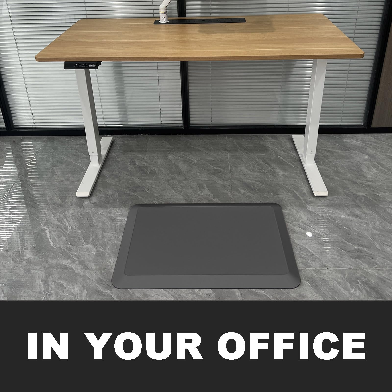 HEALEG beveled-edge design reduces tripping during daily use.