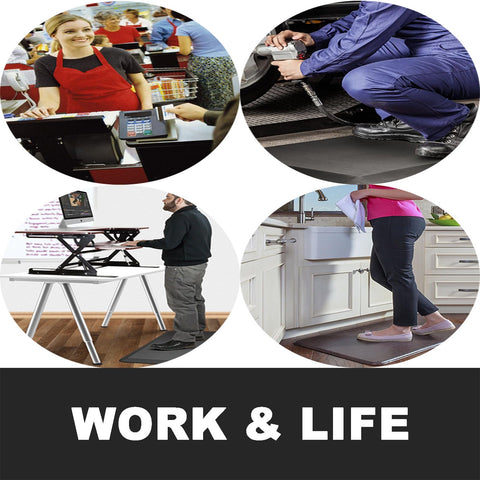 HEALEG office-standing-desk-mat ideal for prolonged desk work at home or office.