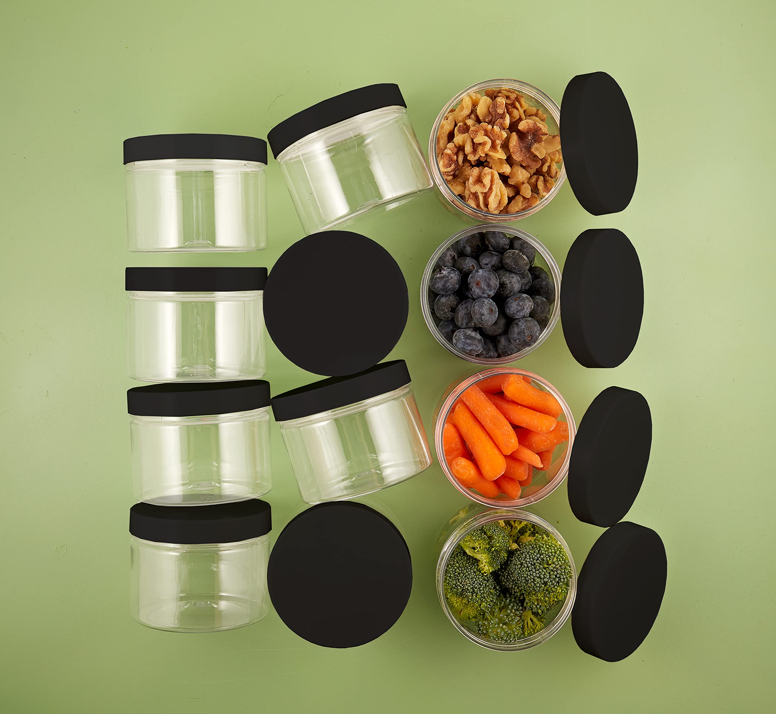 Healthy Packers body butter container showcases DIY creations with clear visibility.