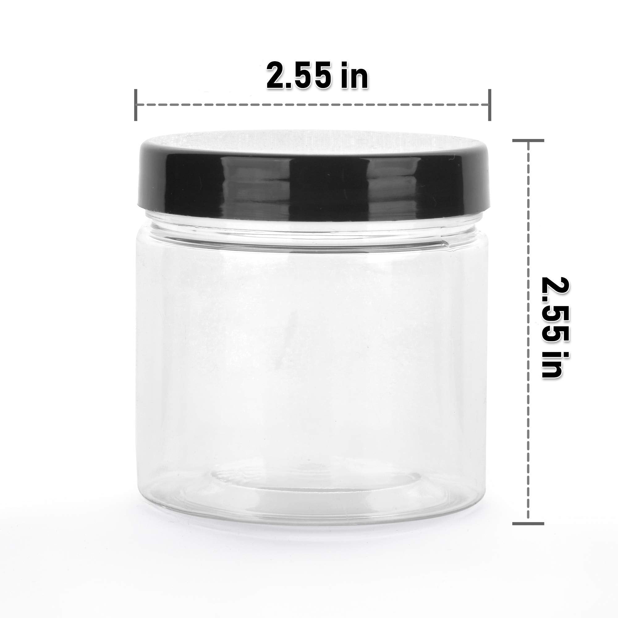 Healthy Packers cosmetic storage jar suits bathroom shelves for creams.