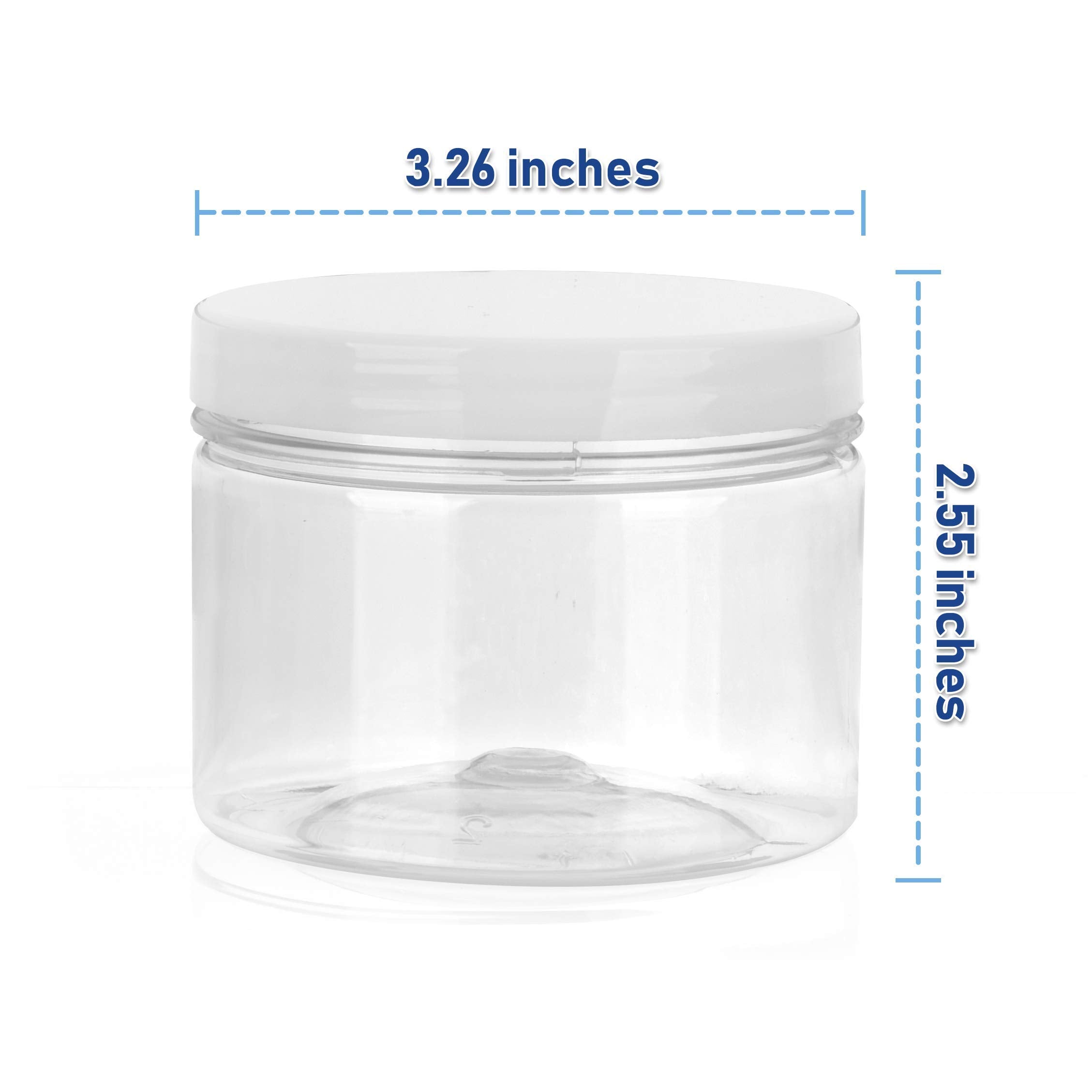 Healthy Packers 12-pack slime containers with labels for organized kits.