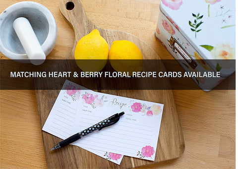 Heart & Berry compact kitchen organizer enhances countertop storage style.