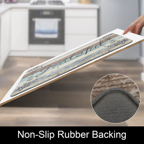 HEBE cushioned foam supports feet during long prep.