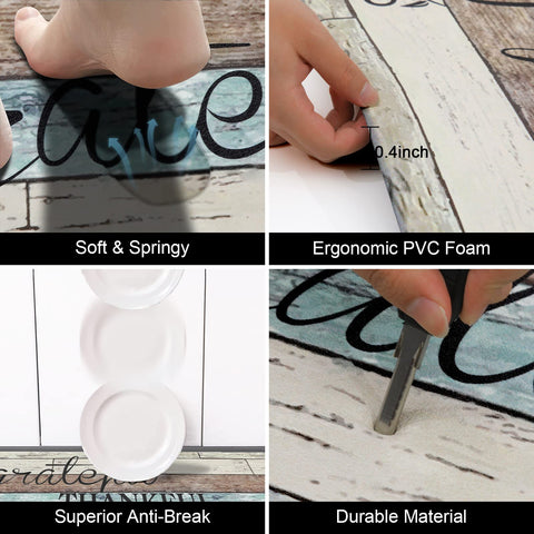 HEBE waterproof surface resists spills and wipes clean easily.