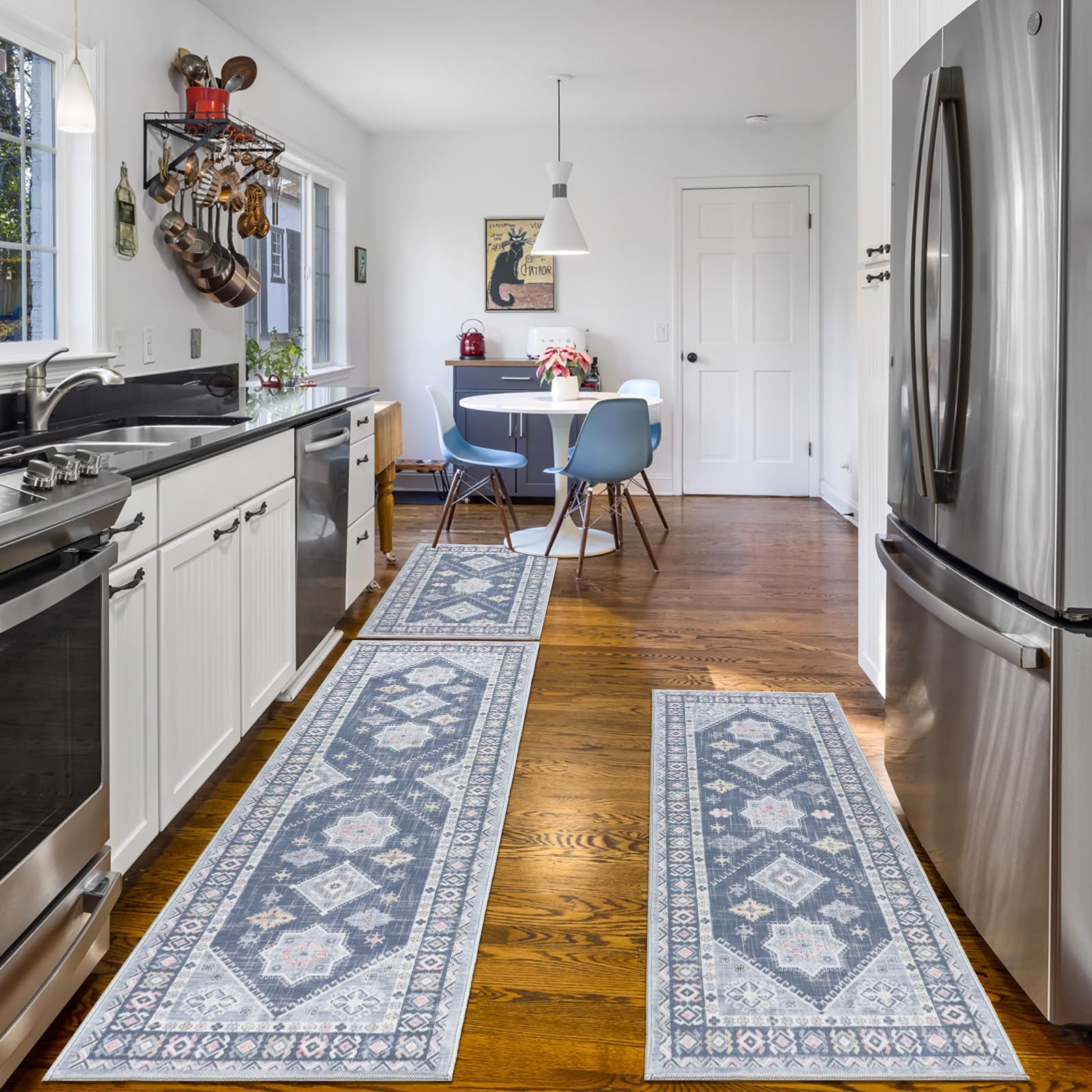 HEBE RUGS holiday-ready rug set elevates decor for gifts and occasions.