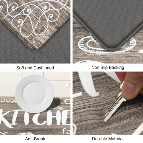 HEBE mat is waterproof and stain-resistant for easy cleaning.