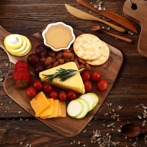 Hecef cheese board handle for easy transport