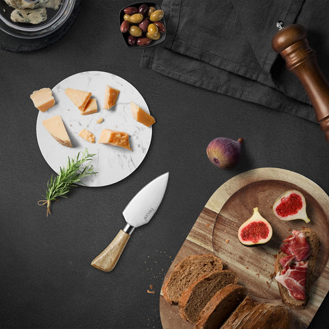 hecef removable marble board can be used separately for additional serving space