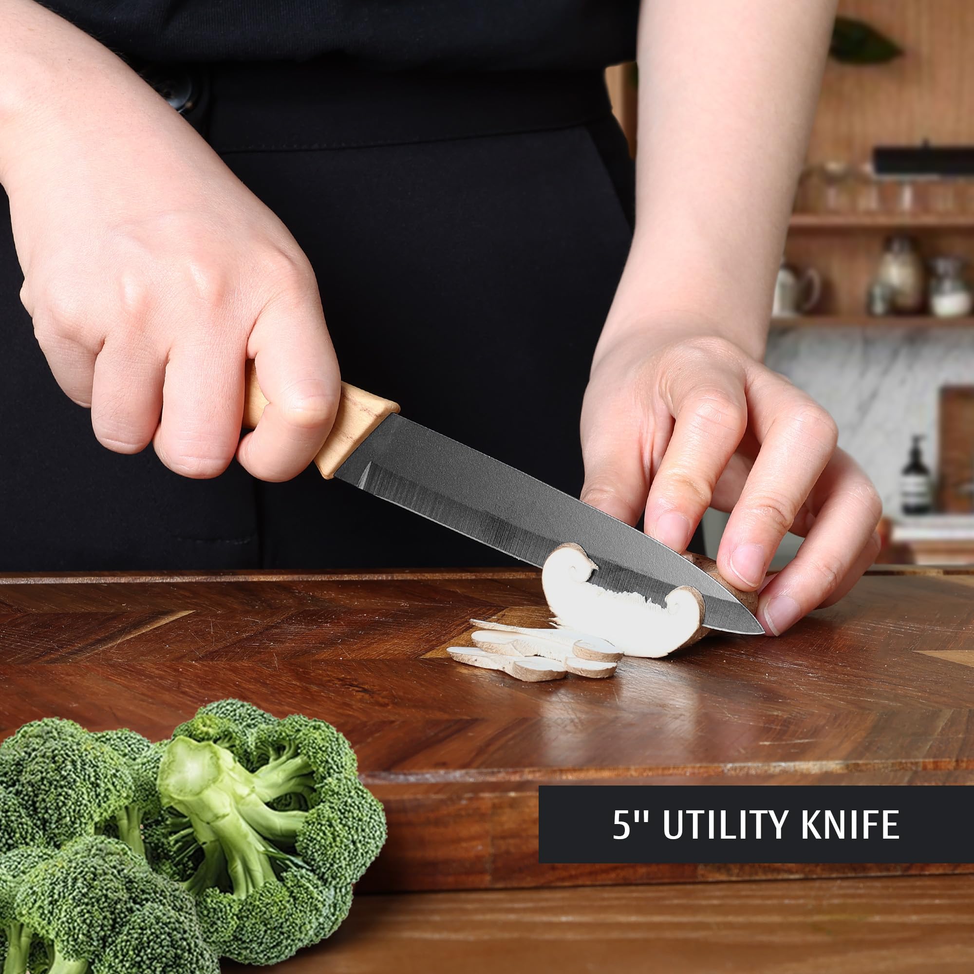 hecef Easy cleaning and maintenance with corrosion-resistant blades