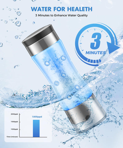 Hecwet bottle mouth seal demonstrates airtight design for hydrogen water