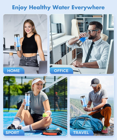 Hecwet bottle during workout highlighting on-the-go hydration