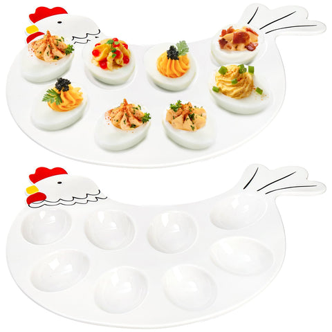 Hedume deviled-egg-platter-8cups for stylish party serving.