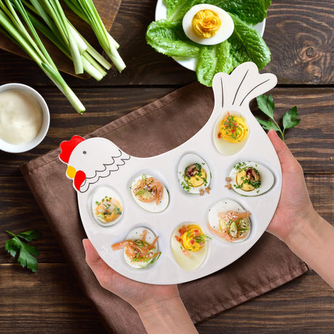 Hedume gift-entertaining-egg-tray makes a charming hostess gift.