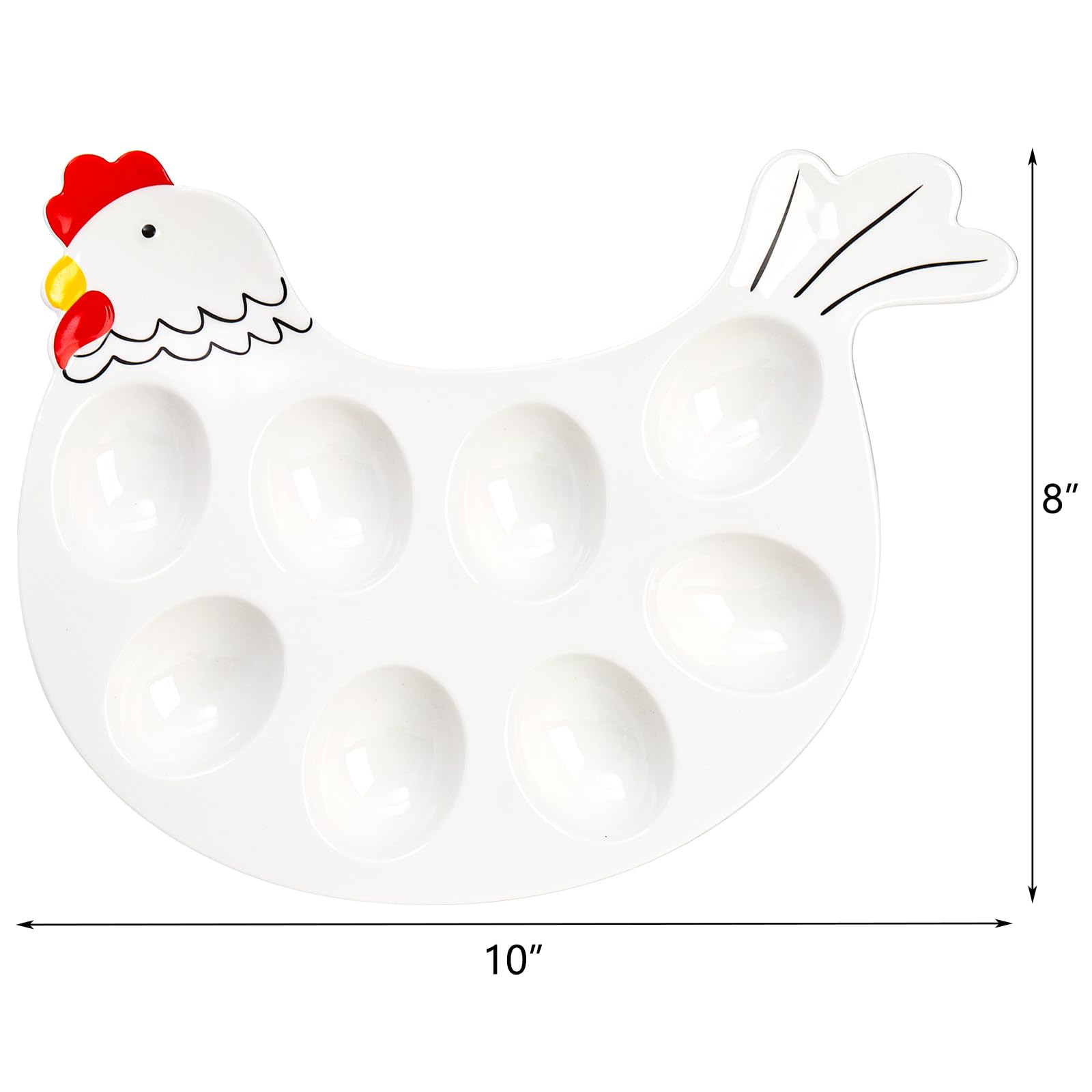 Hedume picnic-bbq-egg-platter ideal for outdoor entertaining.