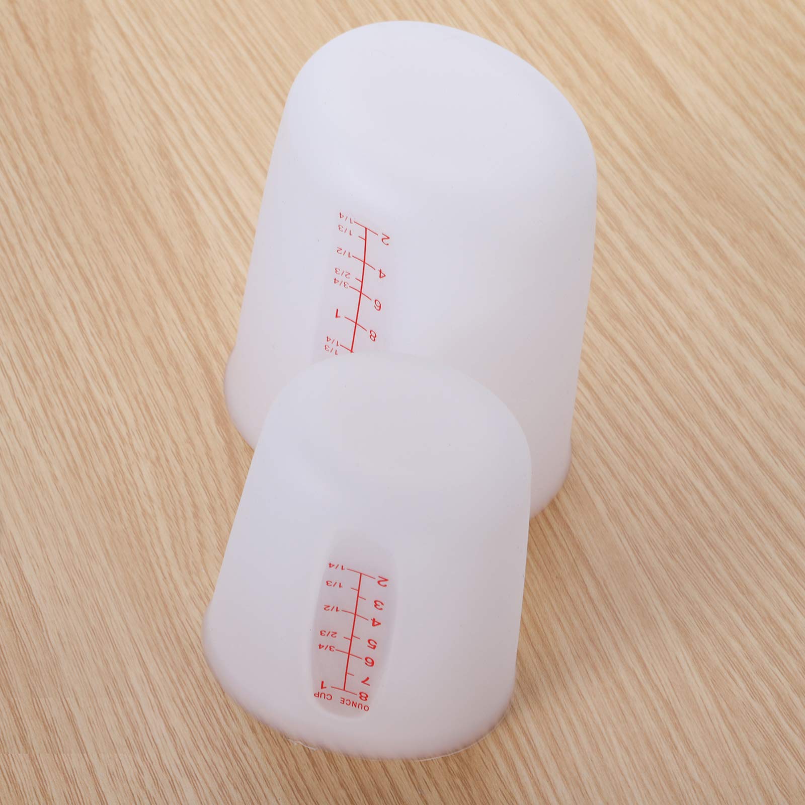 Hedume 8 oz and 16 oz cups ideal for small and large pours