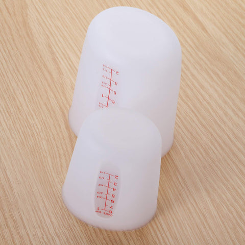 Hedume 8 oz and 16 oz cups ideal for small and large pours