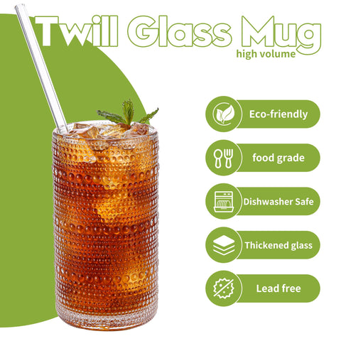 HEFBCOMK sturdy construction withstands hot or cold beverages daily.