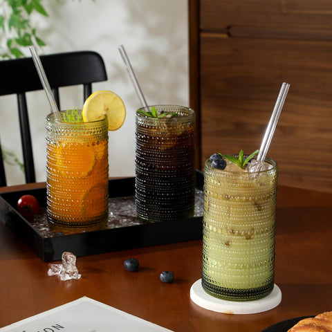 HEFBCOMK dishwasher-safe glassware simplifies cleanup after meals