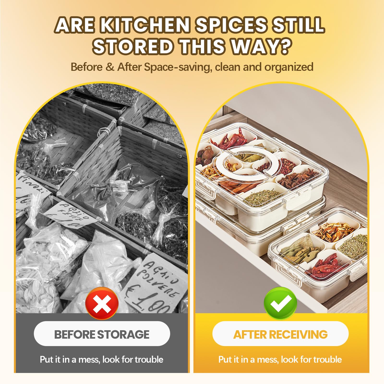 Hegrish snack box portable design perfect for road trips and picnics.